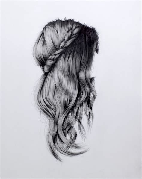 Beautiful Hair Drawing I Luv This So Pretty How To
