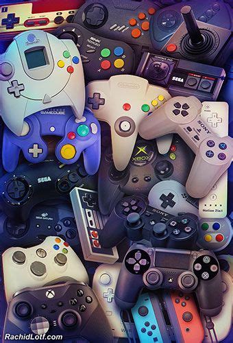 Consoles Controllers In 2020 Best Gaming Wallpapers Retro Games