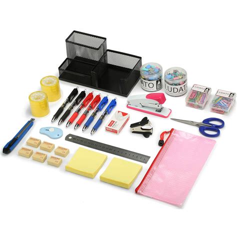 Buy 39 Piece Office Supplies Set Office Stationery SetDesk Accessory