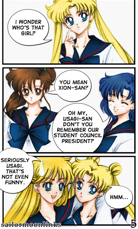 Sailor Moon Fan Comic Page 05 By Reirei18 On Deviantart