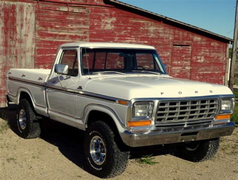 Rare 1979 Ford F150 Ranger 4x4 Shortbox 2 Owner Classic Ford F 150