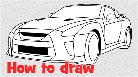 Fast Cars Drawing At Getdrawings Free Download