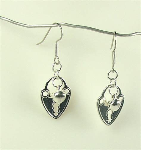Bdsm Earrings Slave Bell Jewelry Heart Ringing Bell Dangle And Drop Earrings Pinch The Muse