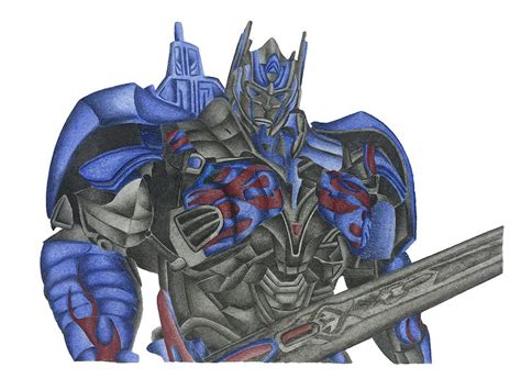 Optimus Prime Drawing By Toni Jaso