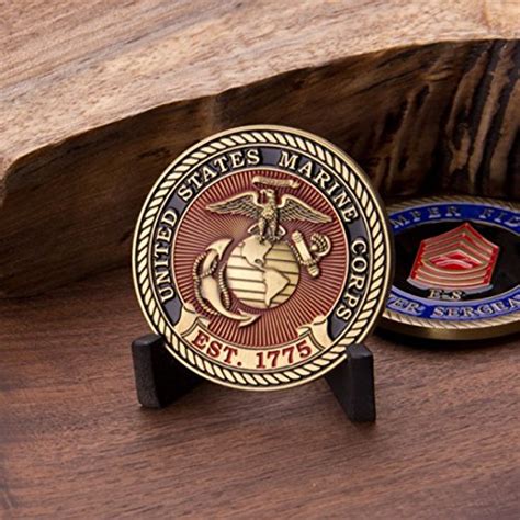 Marine Corps E8 Challenge Coin Usmc Msgt Rank Military Coin Master