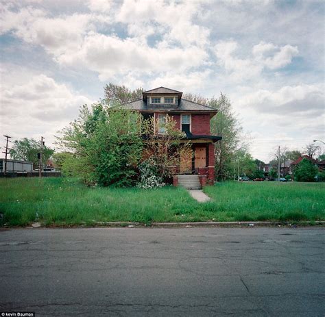 Detroit Housing Photographs Of Crumbling Houses That Litter Detroits