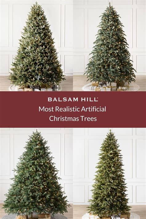 Top 10 Most Realistic Artificial Christmas Trees Balsam Hill