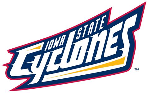 Iowa State Cyclones Logo Wordmark Logo Ncaa Division I I M Ncaa