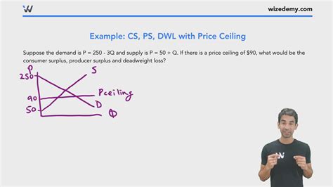 Cs And Ps With Price Ceilings Wize University Microeconomics Textbook