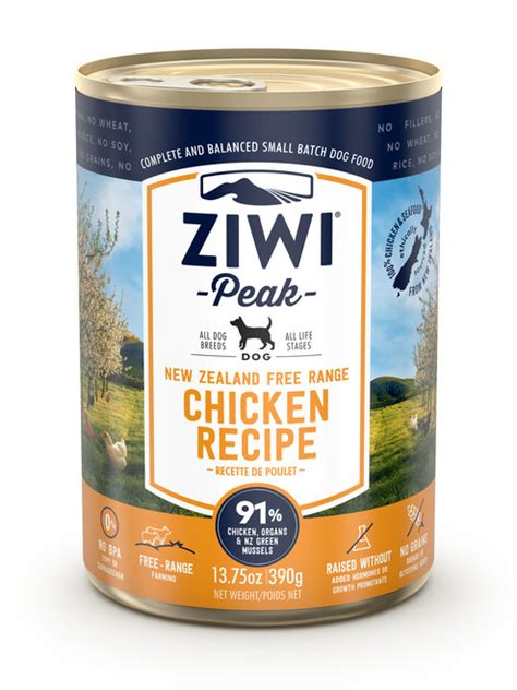 It's based upon a study published by the respected waltham centre for pet nutriton in leicestershire, england.1. Ziwi Chicken Wet Dog Food Cans Reviews - Black Box