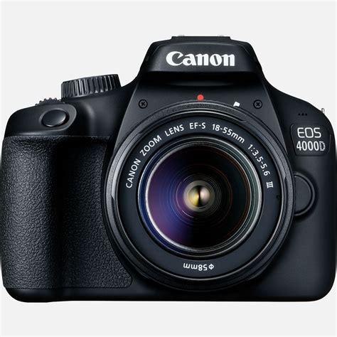 Buy Canon Eos 4000d Body And Ef S 18 55mm Iii Lens In Wi Fi Cameras