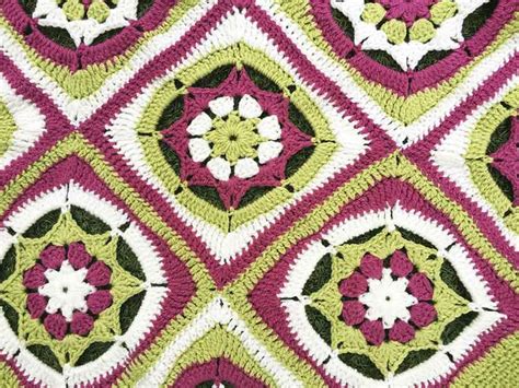Crochet Mandala Blanket For Wimbledon Second Instalment The