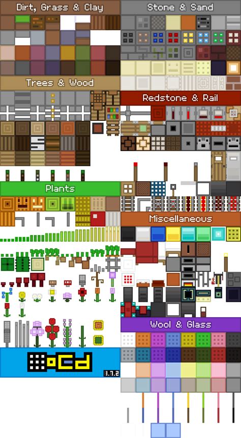 Ocd Texture Pack 17 And 18 Minecraft Building Inc