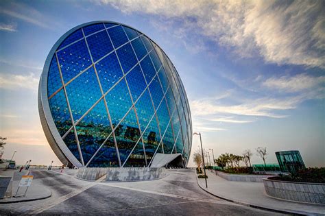 Iconic Glass Structures Aldar Headquarters