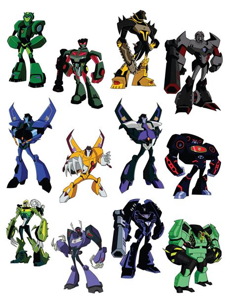 Transformers Animated Decepticons From Transformers Animated The