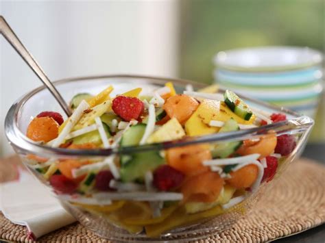 Fresh Fruit And Vegetable Salad With Chile And Lime Recipe Bobby Flay