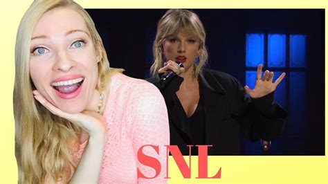 Taylor Swift False God Snl Musicians Reaction And Review Youtube