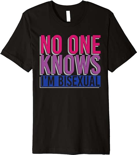 Amazon Funny Bi Gift Bisexuality Lgbt No One Knows Im Bisexual