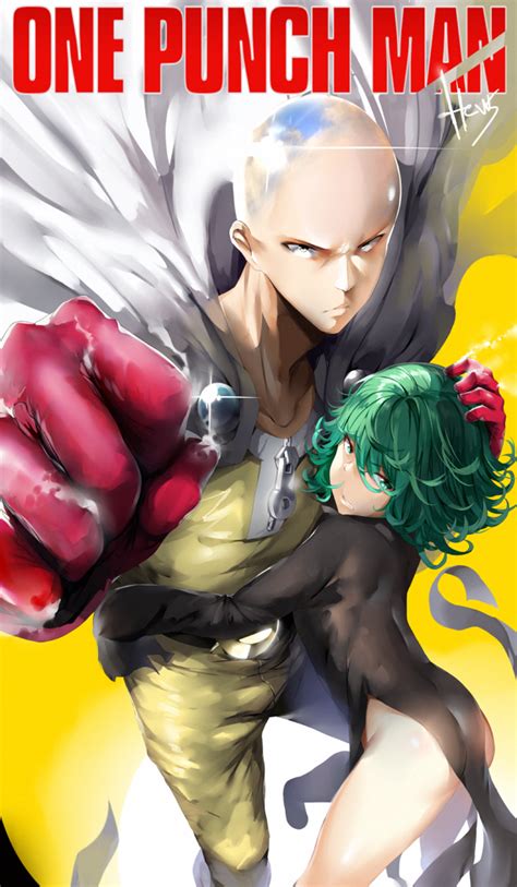 Tatsumaki And Saitama One Punch Man Drawn By Hews Danbooru