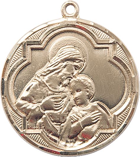 14kt Gold Blessed Sacrament Medal 1 14 X 1 18 Ewtn Religious