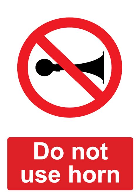 Free Printable Prohibition Signs
