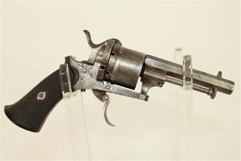 Pinfire Revolver Antique Firearm 002 Ancestry Guns