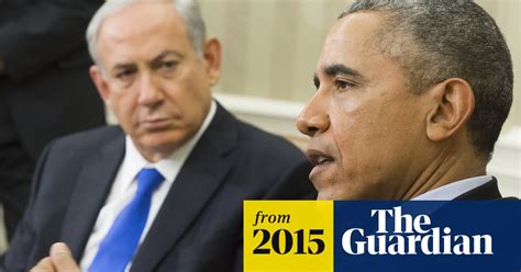 Obama And Netanyahu Strike Hawkish Tone On Us Military Aid To Israel Israel The Guardian