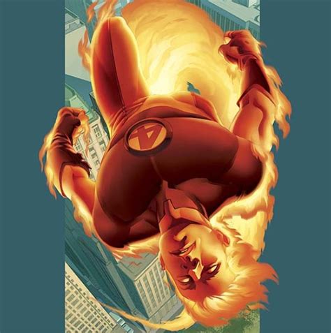 Human Torch Ultimate Marvel Universe Wiki The Definitive Online