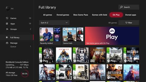 Xbox Has Revamped The Games And Apps Library With A New Interface