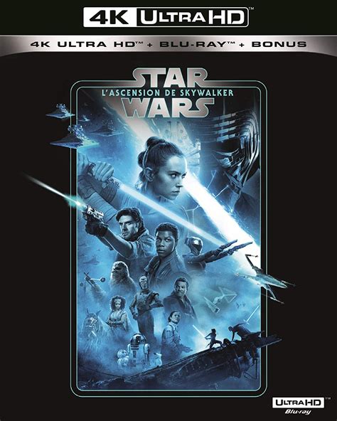 Star Wars 9 Lascension De Skywalker 4k Ultra Hd Blu Ray Bonus