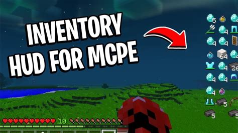 Inventory Hud Mod For Minecraft Pe Popular Java Mod For Mcpe YouTube