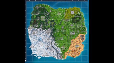 Fortnite Locations Where To Land In Season 7 Fortnite Map Best Loot