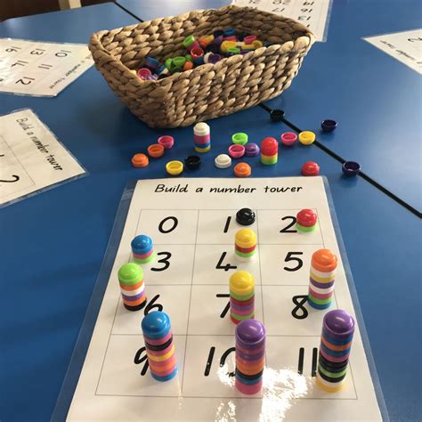Hand On Numeracy Ideas Numeracy Numbers Kindergarten Math Center
