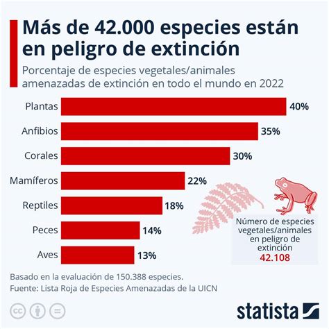 Más De 42000 Especies Están En Peligro De Extinción Diarioabierto