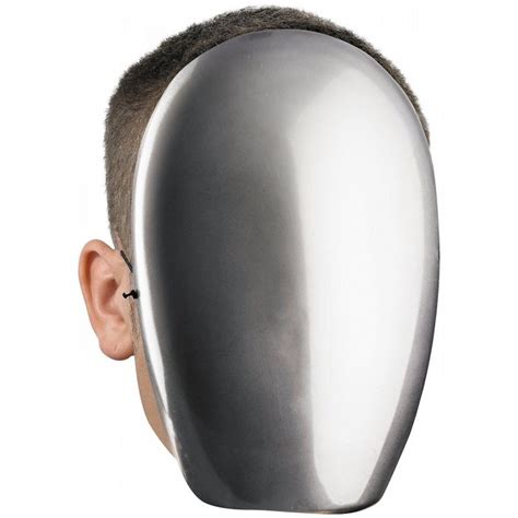 Geekshive Disguise Unisex Adult No Face Chrome Mask Masks Costumes