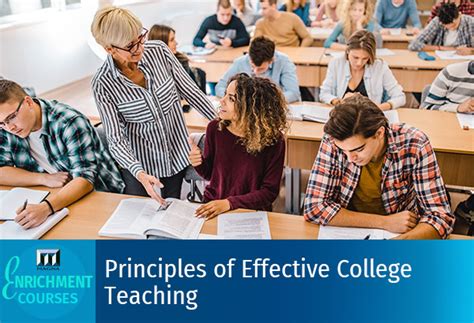 Principles Of Effective College Teaching