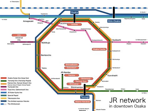 How To Use Jr Pass In Downtown Osaka Find How Much You Can Use Japan