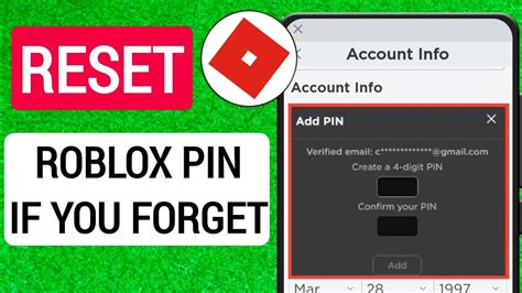 🔓how To Reset Roblox Account Pin If You Forgot It Updated 2023 How