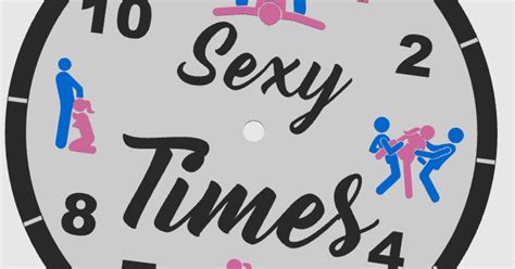 Sexy Times Clock By Dukonedev Download Free Stl Model