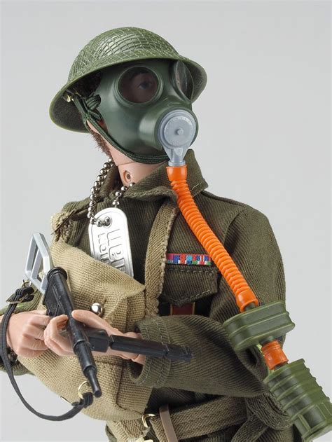 50th Action Man British Infantry Gas Mask Childhood Memories Toys