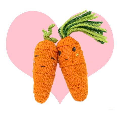 Free Cool Carrot Cute Knitting Patterns How To Video Tutorials