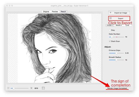 Quickly vectorize images on mac with Super Image Vectorizer gambar png