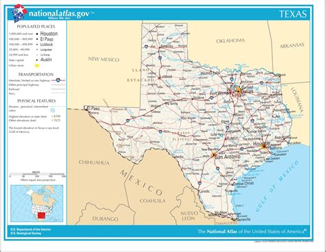 Texas Cities Map Large Printable High Resolution And Standard Map