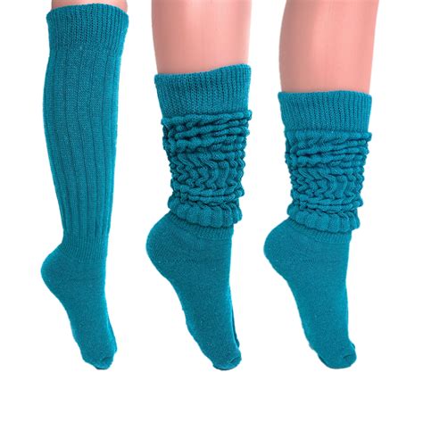 Womens Heavy Slouch Socks Capri Size To Pairs Walmart Com