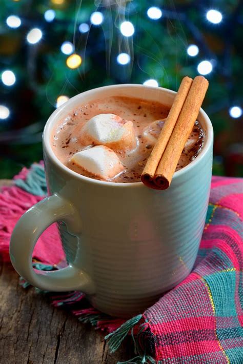 Hot Chocolate With Marshmallows Hot Chocolate Marshmallows Christmas