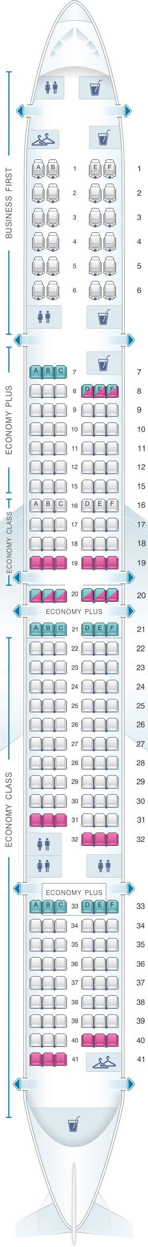 Seat Map United Airlines Boeing B Airplane Seats Best