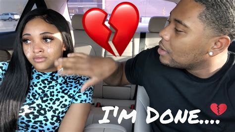 Break Up Prank On My Boyfriend Backfires I Cried Youtube