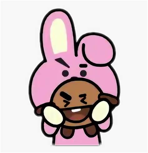 Cooky Shooky Shookycooky Bt21 Sticker By Aesthetic Bt21 Cooky And