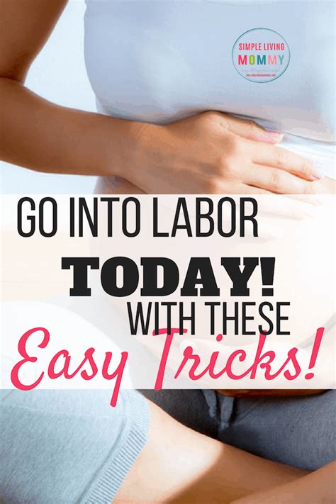 11 Best Ways To Naturally Induce Labor Simple Living Mommy