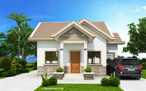 2 Bedroom Bungalow House Design With Floor Plan Pinoy